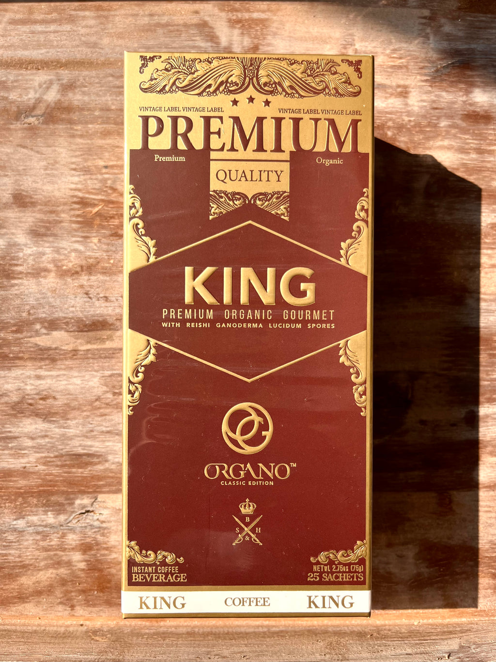 Premium Gourmet King of Coffee with Ganoderma