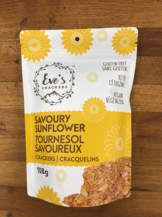 Savoury Sunflower By Eve’s Crackers