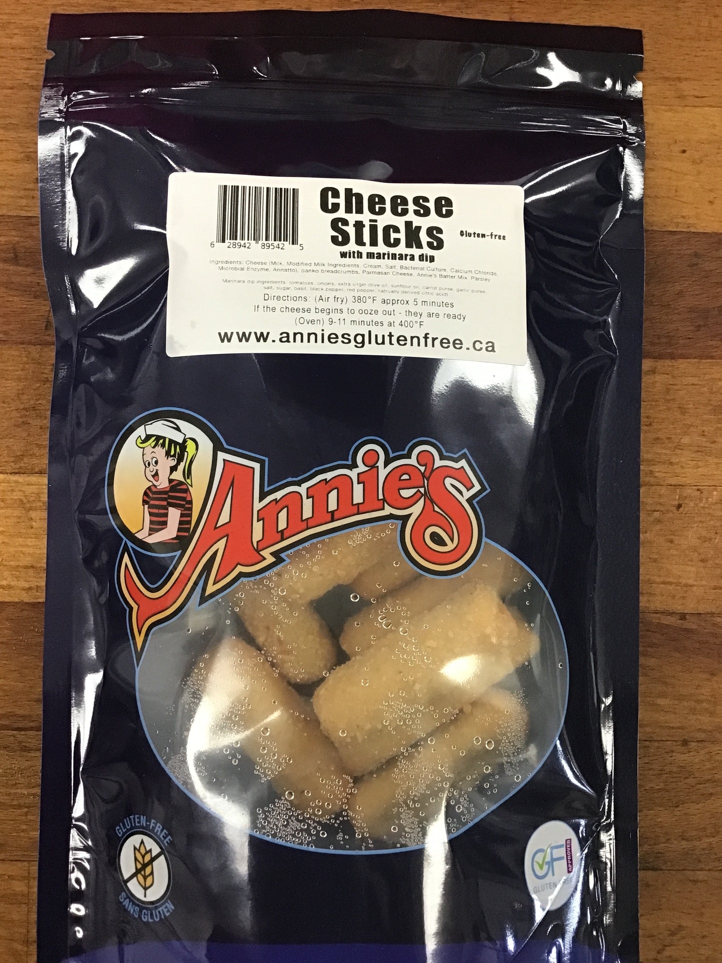 Gluten Free Cheese Sticks By Annie’s