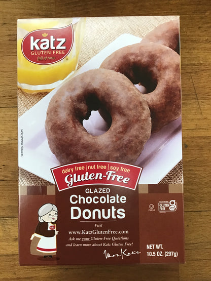 Glazed Chocolate Donuts By Katz