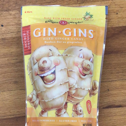 Gin Gins Chewy Hard Ginger Candy By The Ginger People