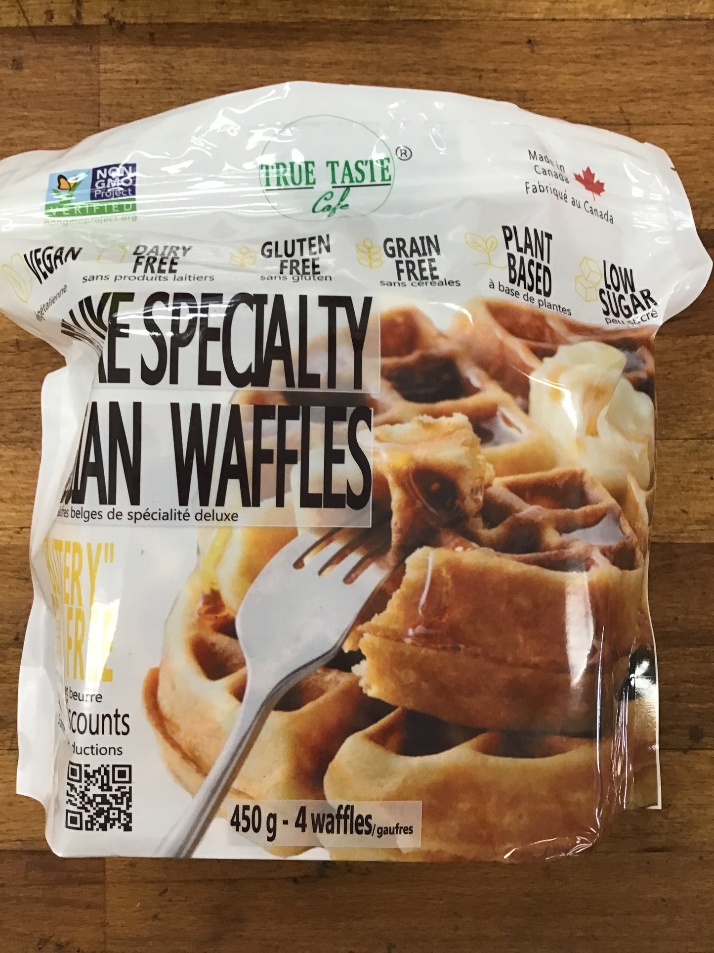 Deluxe Specialty Buttery Waffles By True Taste