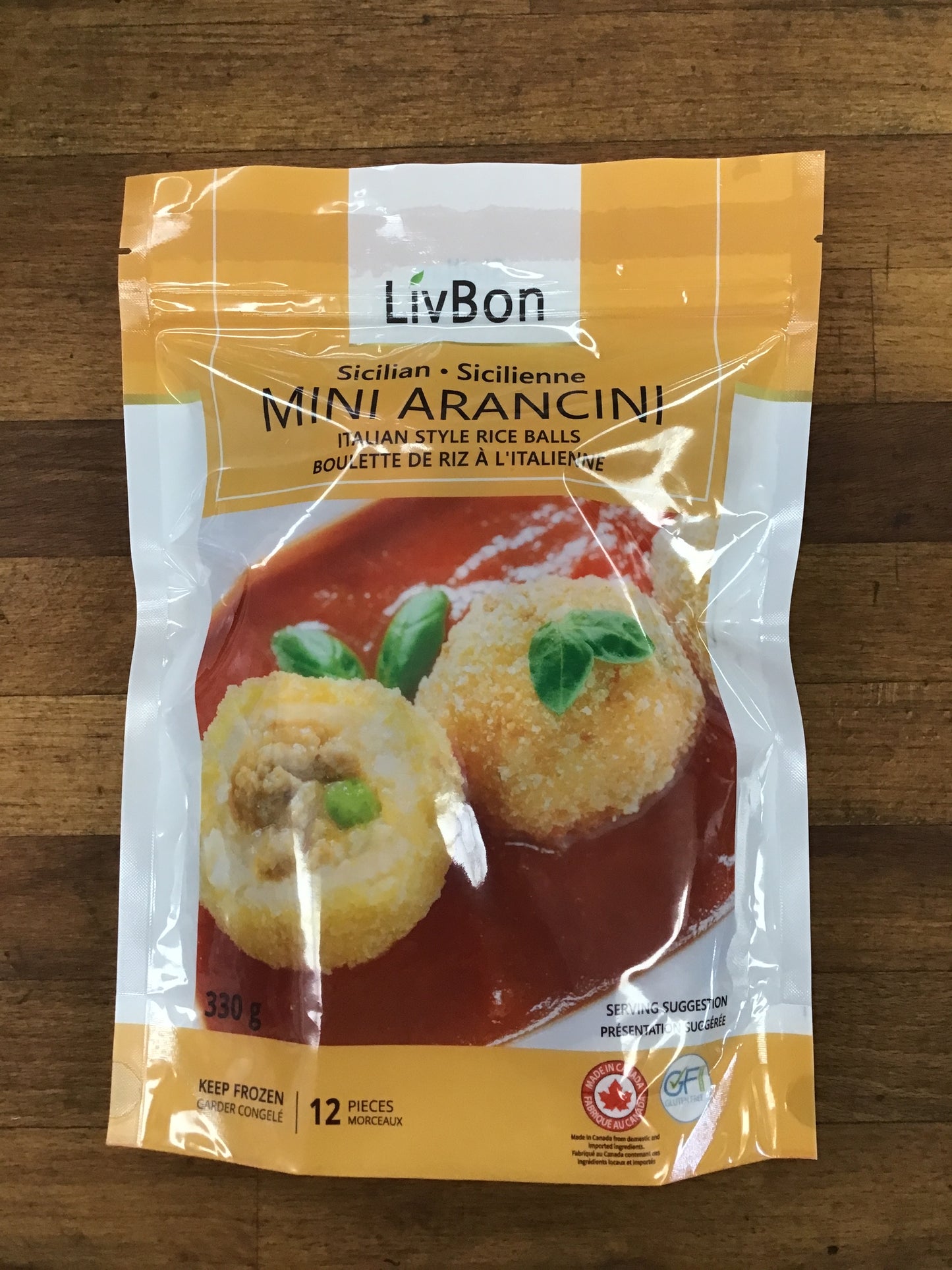 Mini Sicilian Arancini By Livbon (12 Pieces - 1 oz)