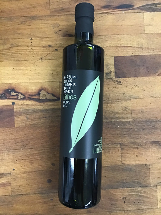 Greek Organic Extra Virgin Lithos Olive Oil by Petrino