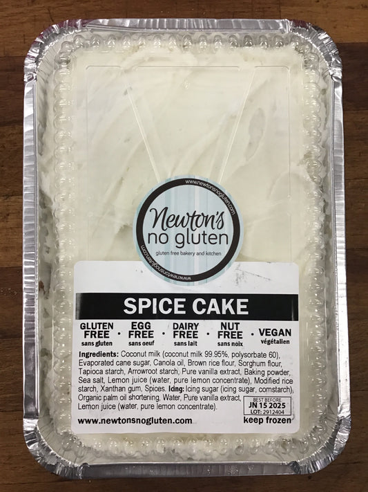 Spice Cake By Newton’s No Gluten