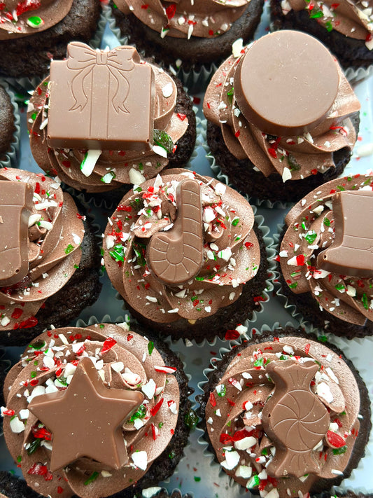 Peppermint Mocha Cupcake