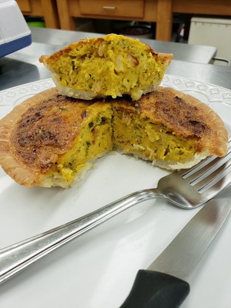 Vegan Homemade Quiche 6” - Available In-store Or By Order Only