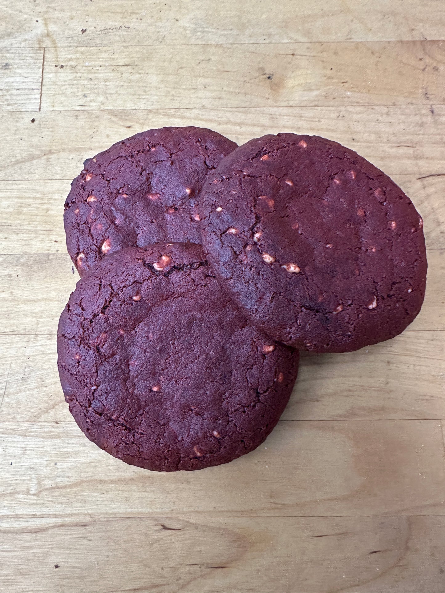 Red Velvet Cookie with White Chocolate