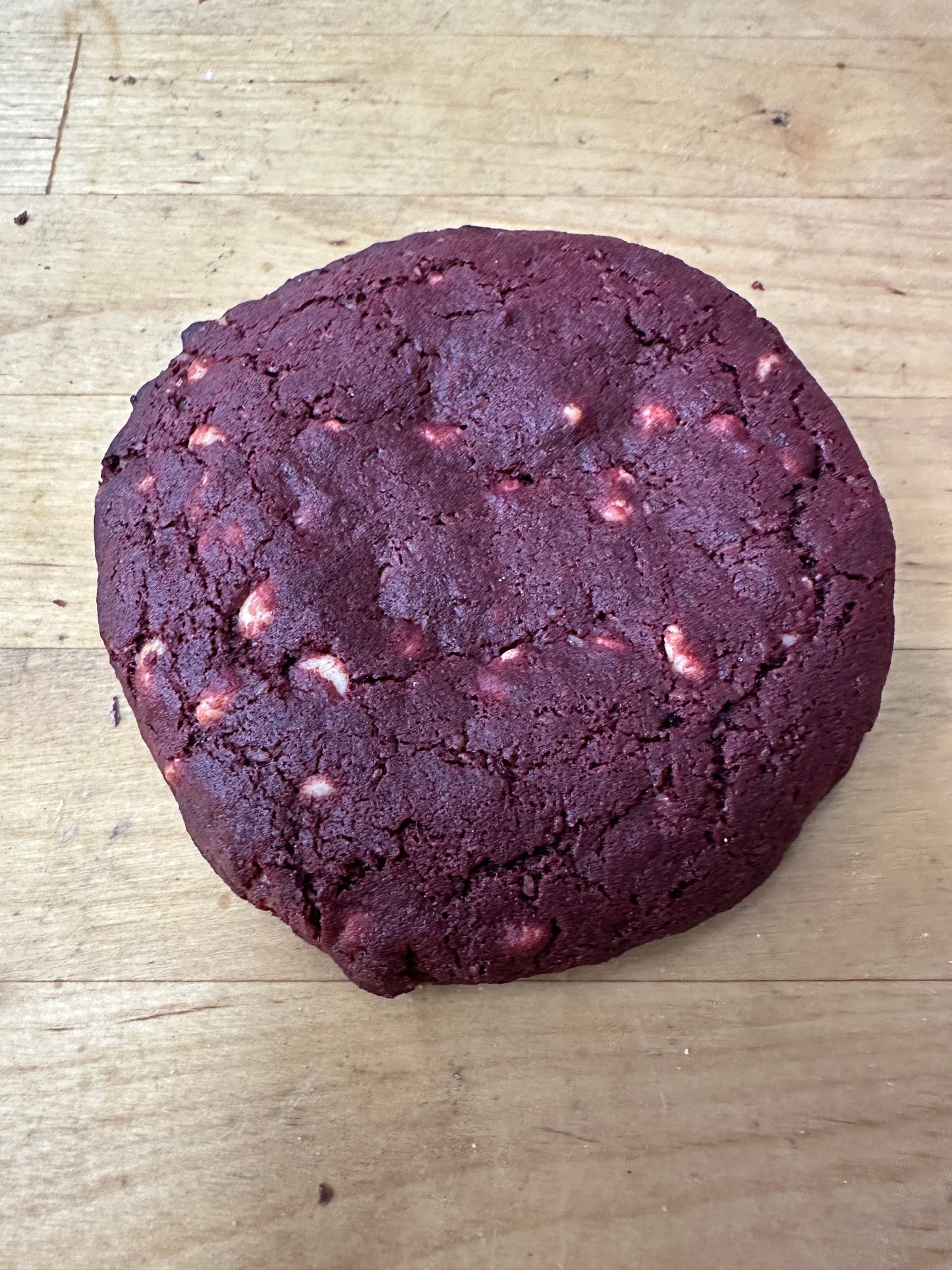 Red Velvet Cookie with White Chocolate