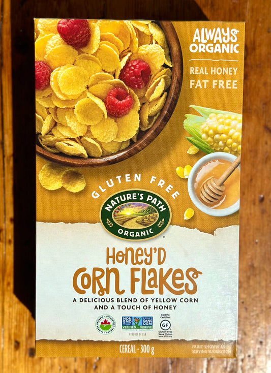 Honey’d Corn Flakes By Nature’s Path