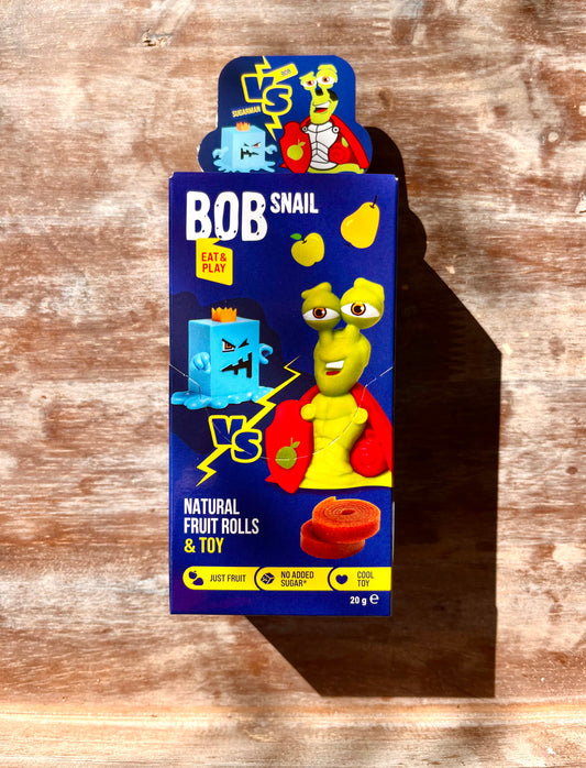 Natural Fruit Rolls & Toy By Bob Snail