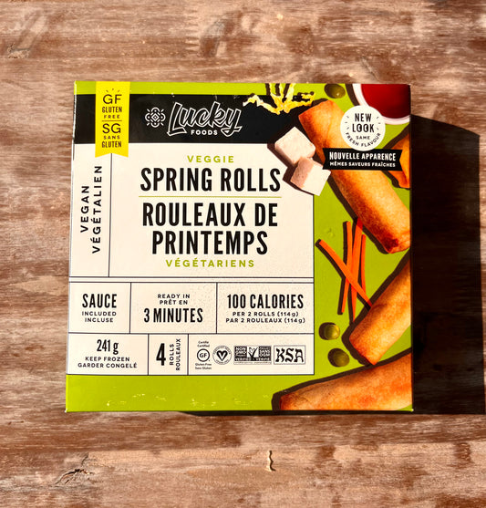 Rouleaux de printemps végétariens