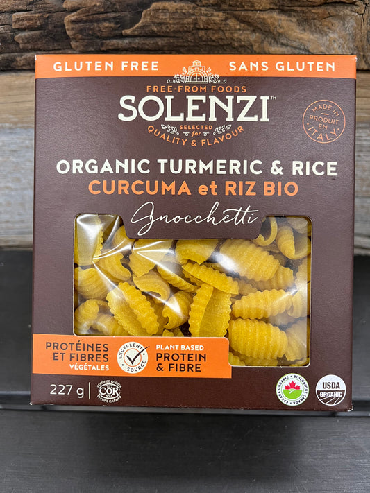 Gnocchetti Curcuma &amp; Riz Bio de Solenzi