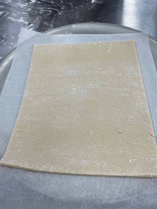 Feuille de pâte feuilletée (500gr (ch) - sur commande seulement 48 heures