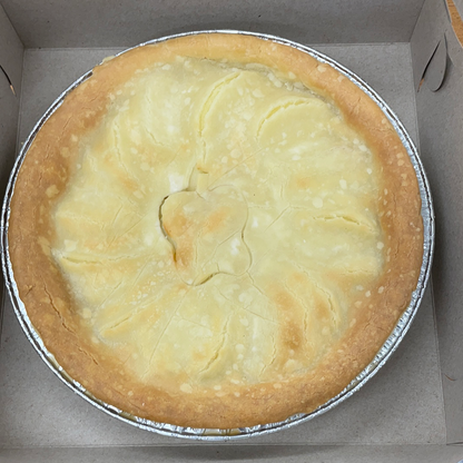 Tarte aux pommes salées-caramel (Grande) - disponible en magasin seulement