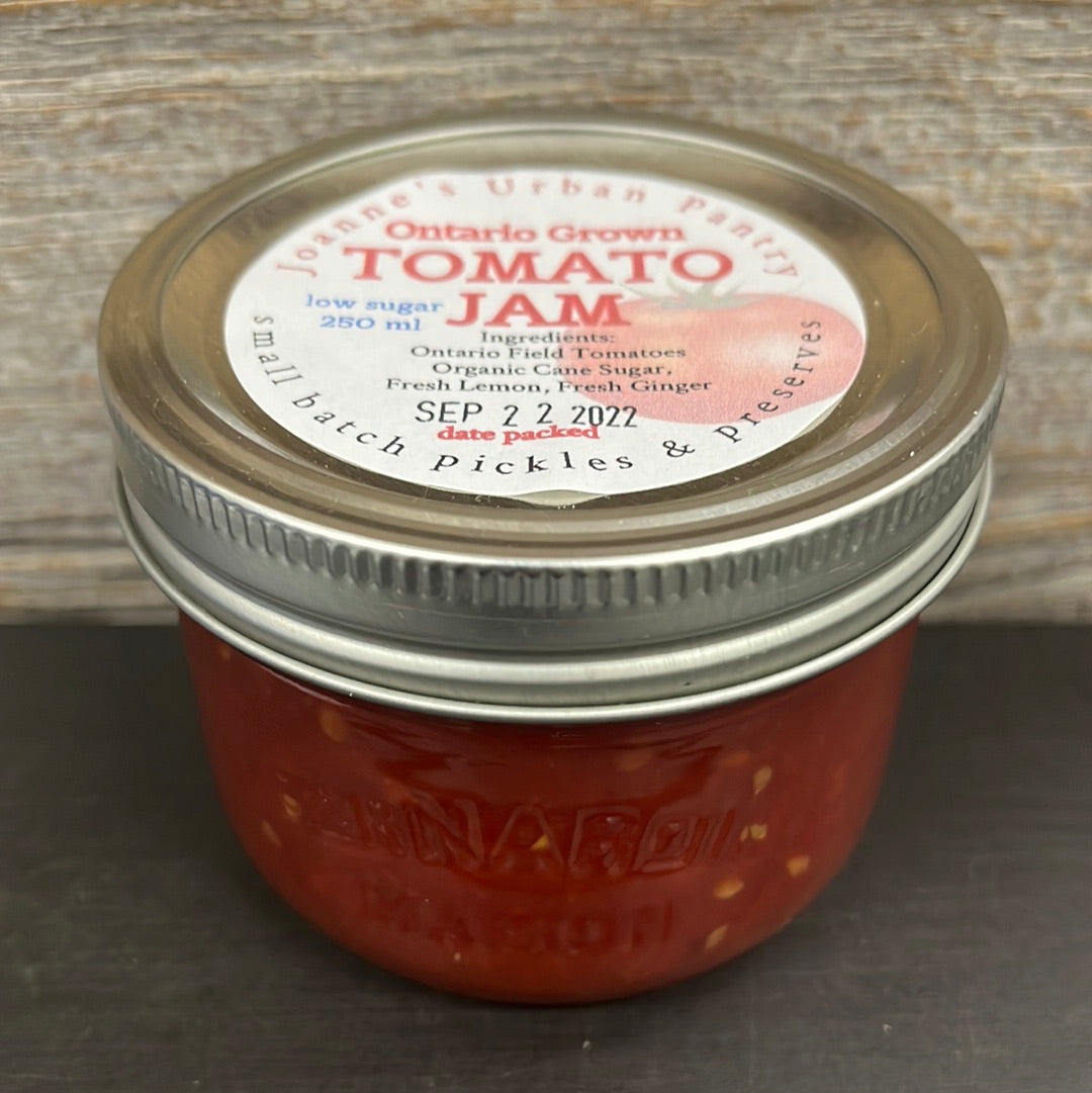 Confiture de tomates de l'Ontario