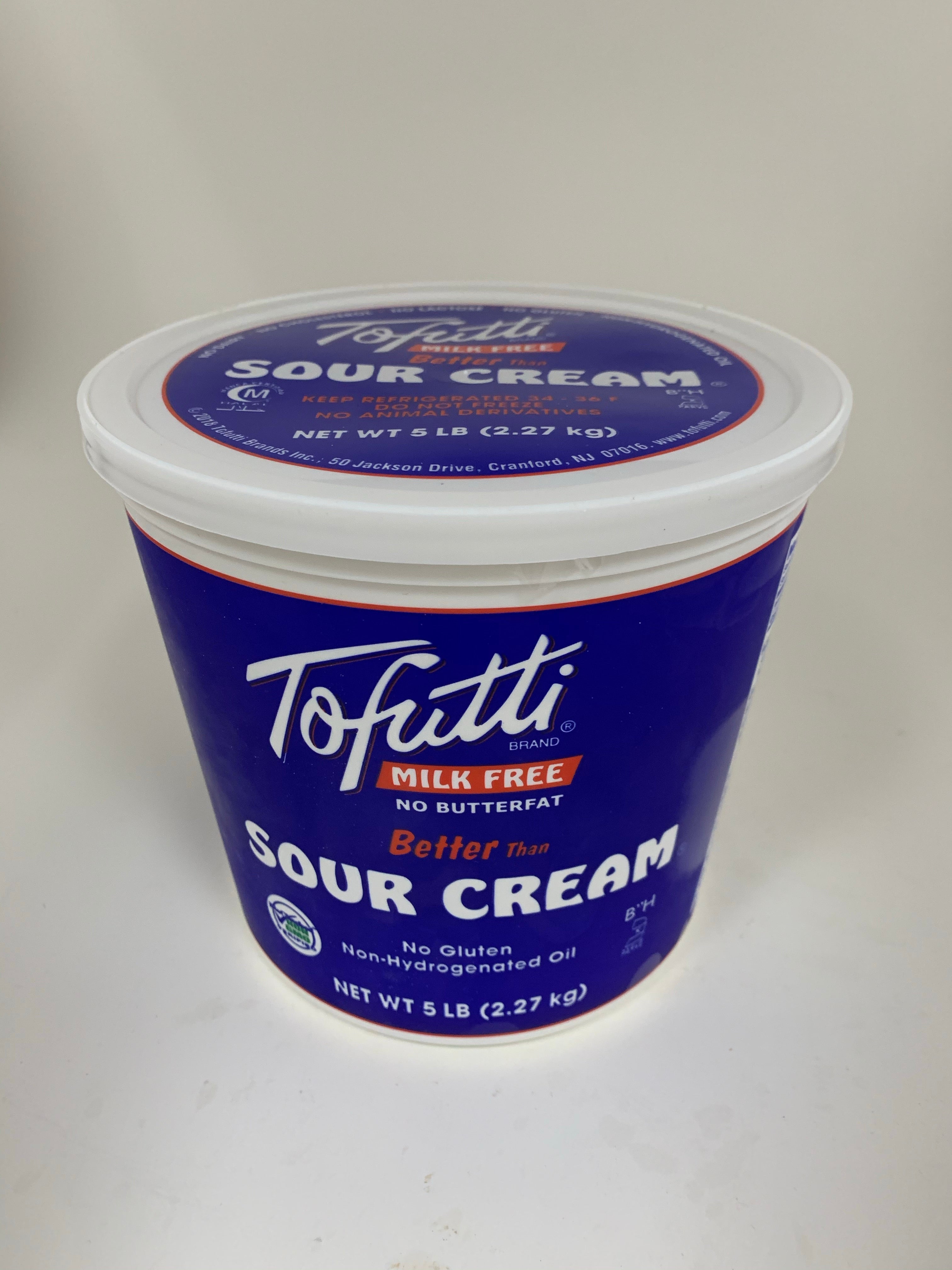 Tofutti Sour Cream 5lb (2.27kg) - Available in-store only – The Bread ...